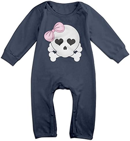 Baby Infant Romper Cute Monster Long Sleeve Jumpsuit Costume Navy 18 Months