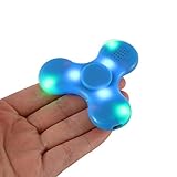 Leezo LED Light Switch MINI Bluetooth Speaker Music Fidget Spinner EDC Hand Spinner For Autism And Kids Adult Funny Fidget Toy
