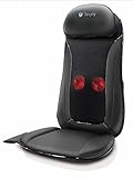 Tekjoy Heated Chair Massager – Vibration & Massage for Back, Lower Back, Upper Back, Thigh, Hip Cushion