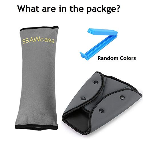 1 Adjuster+Support+Headrest+Seatbelt+Protector