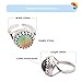 Adjustable Mood Ring Antique Sterling Silver Finish Fine Handmade Mood Stone Free Gift MOJO