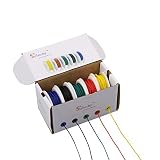 StrivedayTM 18 AWG Flexible 1007 Wire Electric wire 18 gauge Coper Hook Up Wire 300V Cables electronic stranded wire cable electrics DIY BOX-1