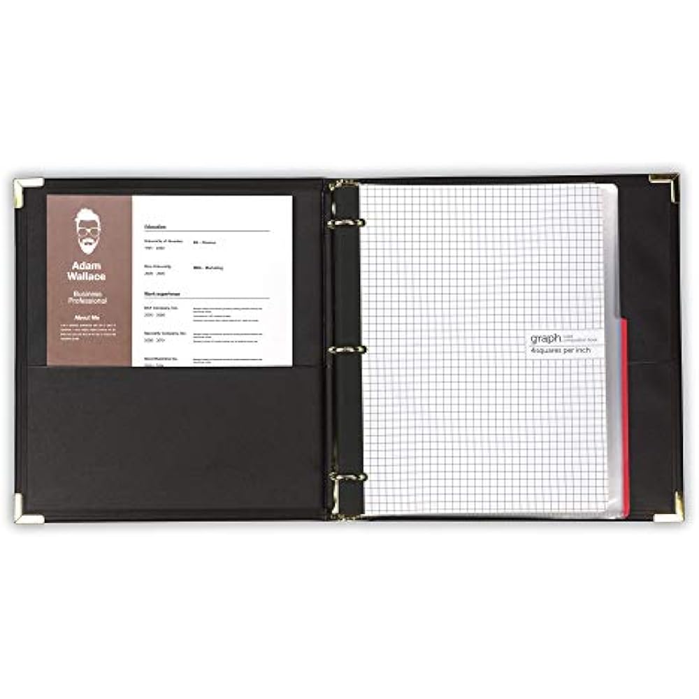 Classic Collection Executive Presentation 3 Ring Binder/Portfolio