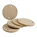 Package of 50-1-1/4 Inch Wooden Birthday Board Tags Circles by Woodpeckers