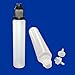 510 Central 30mL Unicorn Bottles LDPE Plastic Thin Tip (100 Pack, Multi Color Caps)