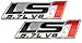 ERPART LS1 5.7L V8 RED Engine Emblems Badges Highly Polished Aluminum Chrome Silver Compatible with Pontiac Trans Am Firebird Chevy Corvette C5 ZR1 Camaro Holden Special Vehicles HSV (Pack of 2)