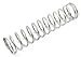 Forney 72667 Wire Spring Compression (10-874), 1-3/8-Inch-by-6-Inch-by-.120-Inch,Silver,Large