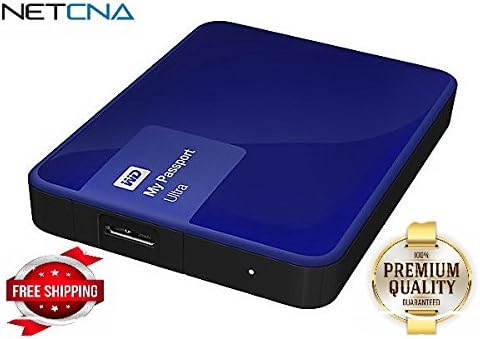 WD My Passport Ultra WDBBKD0040BBL - hard drive - 4 TB - USB 3.0 - By NETCNA