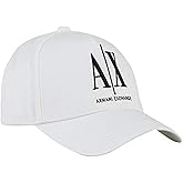Armani Exchange Mens Baseball Hat with Embroidered Logo