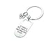 Teacher Appreciation Keychain Gift – It Takes a Big Heart to Help Shape Little Minds, Thank You Jewelry for Teachers, Retirement or End of Year Present for Men or Women