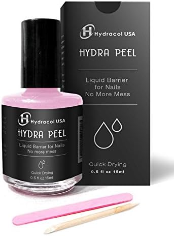 Nail Polish Protector Shields, Liquid Latex For Nails, Easy Peel Off Tape, Skin Barrier, No More Mess Manicures, Pedicures, Create Art Design, Regular Or Gel Polishes, Simple Cleanup For kids