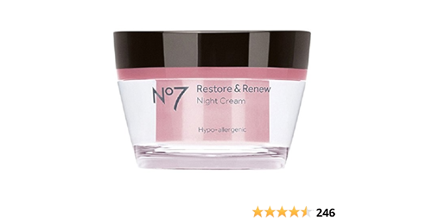 restore and renew night cream
