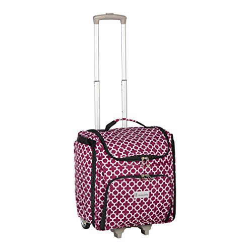 scrapbook tote on wheels