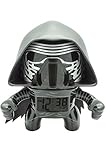 BulbBotz Star Wars Kylo Ren Kids Light up Alarm Clock | Black/Gray | Plastic | 7.5 inches Tall | LCD Display | boy Girl | Official