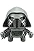 BulbBotz Star Wars Kylo Ren Kids Light up Alarm Clock | Black/Gray | Plastic | 7.5 inches Tall | LCD Display | boy Girl | Official