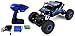Velocity Toys Rock Crawler Remote Control RC High Performance Truck 2.4 GHz Control System 4WD All-Weather 1:18 Size RTR (Colors May Vary)