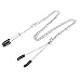 Nip ple Clamps Adjustable Tweezer with Chain Accessories Three Head Clip (Three Head-1)