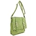 ALYSSA Double Compartment Large Flapover Crossbody Bag