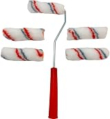 TIJAR 5 Pack Mohair Paint Roller Set 4" 100mm Decorating Varnish Gloss Satin view 2
