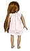 Springfield Collection by Fibre-Craft – Pink Pajamas with White Lace Trim – Fits All 18-Inch Dolls – Mix and Match! – For Ages 4 and Up