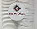 Mr Miracle 8 Ounce Soup/Frozen Dessert Containers with Lids in White. Pack of 25 Sets