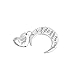 CAETLE Moon Love Pendant Necklace for Mother Women lady Girl