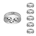 LE 5 Pack LED Under Cabinet Lighting, Brightest Puck Lights, 12V DC Under Counter Lighting, 25W Halogen Replacement, 240lm, Warm White
