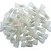 AIRIC Closed End Crimp Connectors 12-10 AWG 100 Pcs Wire Splice Caps Electrical Connector Terminals Copper Core and Nylon Wiring Cap Crimps Terminal for 12,10 Gauge Wires,(CE5)