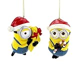Universal Studios  Despicable Me Minions Kurt Adler Ornament Set, 3.5-inch each
