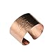 John S. Brana Hammered Copper Cuff Bracelet Handmade Jewelry - 100% Durable Copper