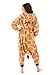 Emolly Fashion Adult Giraffe Animal Onesie Costume Pajamas for Adults and Teens