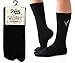 V-Toe Athletic Flip Flop Tabi Toe Sports Socks Men And Women Thicker Cotton
