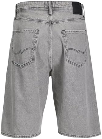 Pantaloncini da Uomo in Jeans Extra Baggy Fit, Blue Denim 1, M