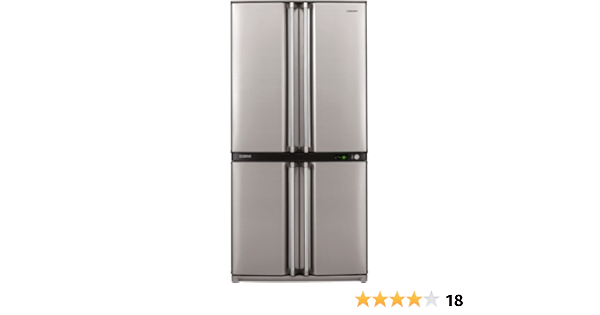 Sharp SJ-F790STSL Independiente 605L A+ Acero inoxidable ...