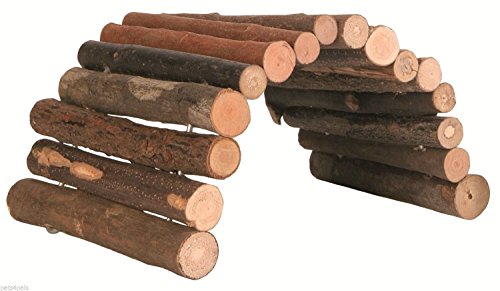 Medium Bendy Sticks Flexible Wooden Bridge Hamster Mouse Gerbil Toy 4008