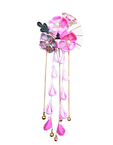 Crb Fashion Womens Girls Kimono Traditional Tsumami Kanzashi