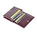 IDEAWIN Bifold RFID Blocking Card Wallet Card Holder ID Window Front Pocket Wallet