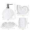 Wodlo-Seashore-Bathroom-Accessories-Set-Complete-Bath-Accessory-Sets-Includes-Soap-Dispenser-Toothbrush-Holder-Tumbler-Soap-Dish Wodlo - Seashore Bathroom Accessories Set - Complete Bath Accessory Sets Includes Soap Dispenser, Toothbrush Holder…