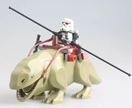 Star Wars dewbacks sandtroopers minifigures building blocks toys super heroes casa Minifigs Desert Storm soldier mounts bricks( Without Original Box )