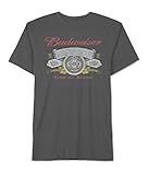 Jem Mens Label Graphic T-Shirt charcoalhthr 3XLT