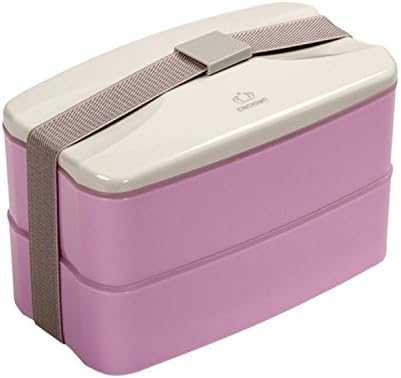 Cutlery Set Double-layer Bento Box Dinnerware 1000ml Japanese For Kids Portable Made Of High Quality Material, Safe To Use And Easy Clean. (purple)