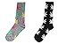 Spring Fever 5 Pair Marijuana Weed Leaf Printed Cotton High Socks (Mix Color)