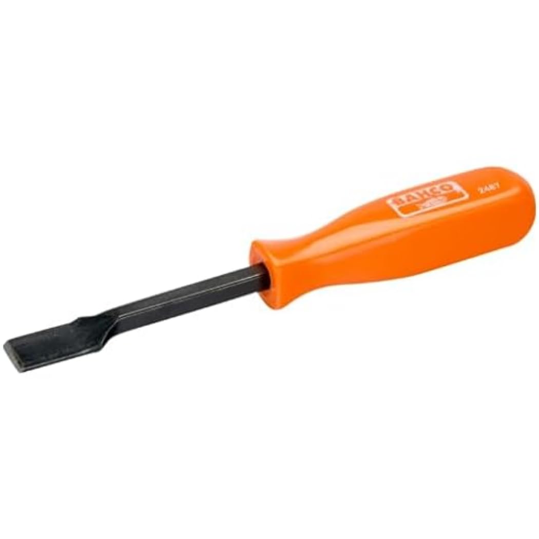 Bahco 2487 Carbon Scraper, Black/Orange, 20 mm