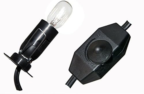 Salt Lamp Dimmer switch with Bulb for use with Himalayan Salt lamps