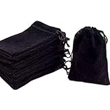 GYBest Best 50 Pack 3" X 4" Wholesale Black Velvet Cloth Jewelry Pouches/Drawstring Bags