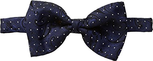 Etro  Men's Paisley/Dot Bowtie Navy Necktie