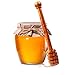 2 Pack Italian Olive Wood Honey Dipper Sticks – 6,5 Inch Wooden Syrup Dippers – Honeycomb Sticks Perfect for Drizzling Honey - Maple Syrup - Chocolate - Caramel - Honey Spoons