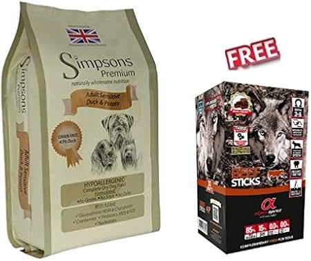simpsons grain free dog food