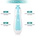 Electric Nail File Drill for Baby No Sharp Claws Hurt, 6 in 1 Safety Cutter Trimmer Clipper for Toes and Fingers (Blue)