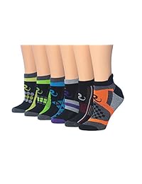 Ronnox - 6 pares de calcetines de corte bajo para mujer